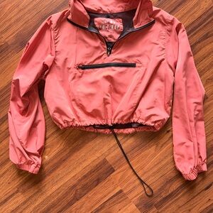 Pullover Cropped Windbreaker